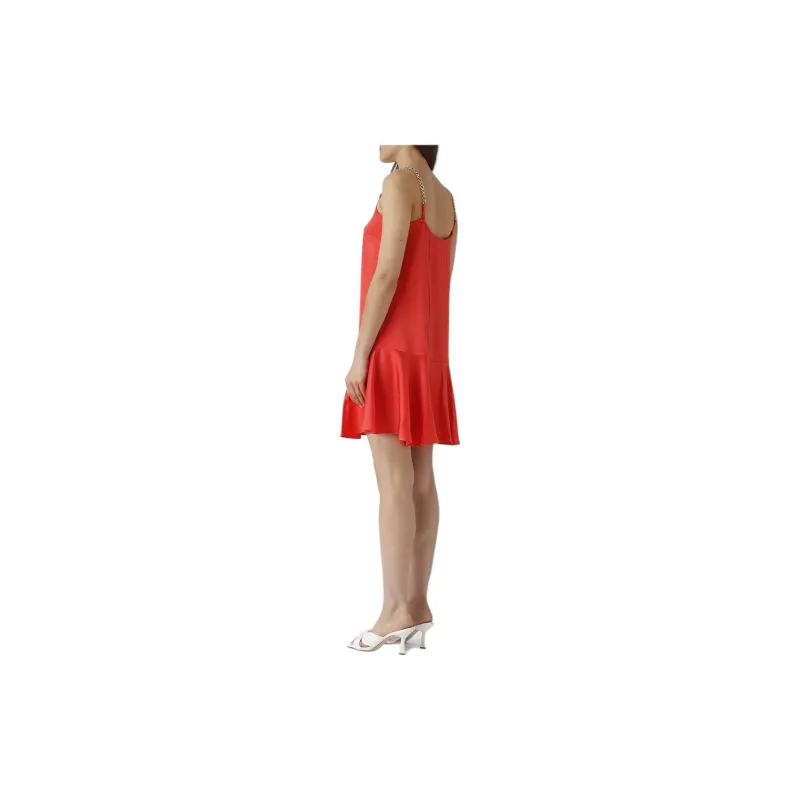 MICHAEL MICHAEL KORS Satin Chain Tank Dress-1