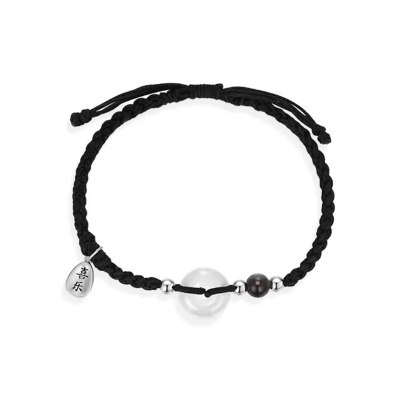 Bermuda Eyes Chalcedony Jade Bracelets Unisex-1