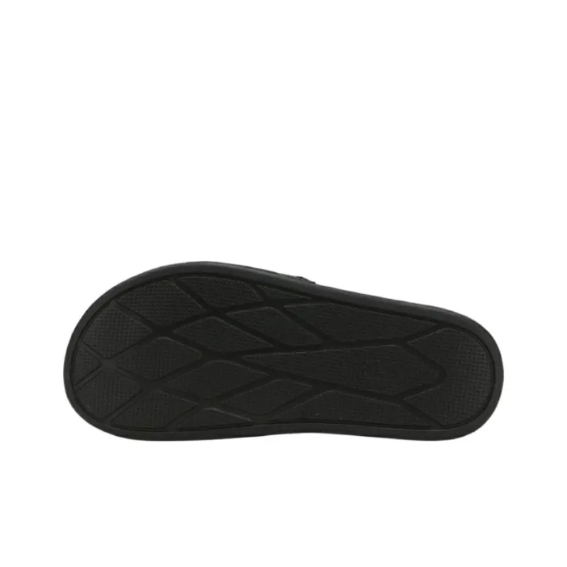 FILA Slip Resistant Odor Resistant Slide Slippers Unisex Black-4