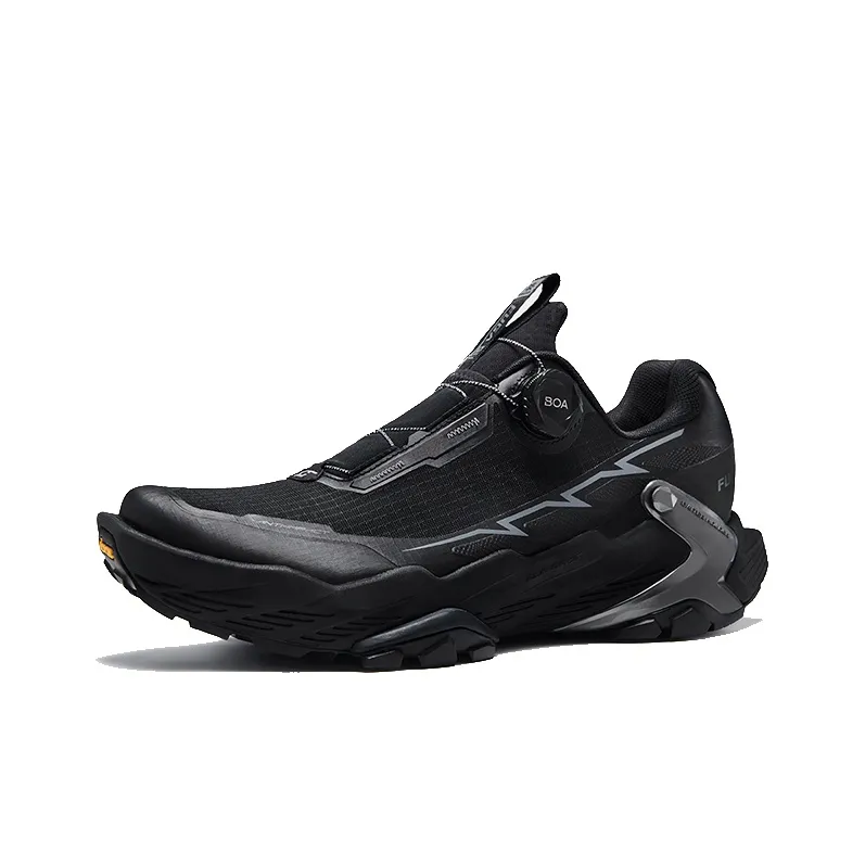 KAILAS FUGA DU BOA Running Shoes Women's Low Top Cloud White Metallic Silver/Ink Black/Dark Gentian Purple Metallic Silver-6