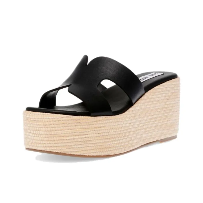 STEVE MADDEN Rubber Sole Odor-Resistant Slide Slippers Women's-1