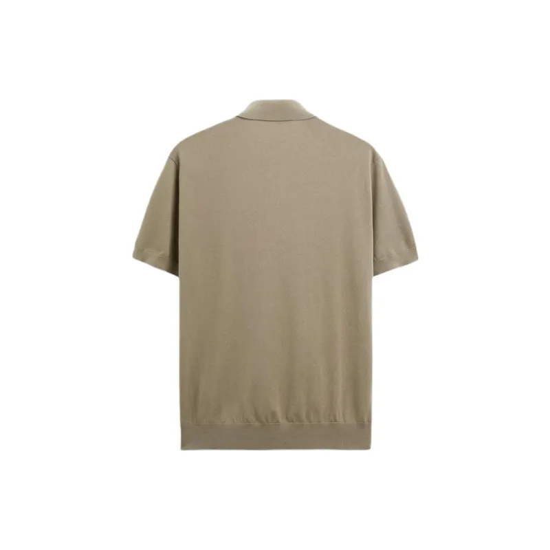 ZARA Polo Shirts Men Sand-1