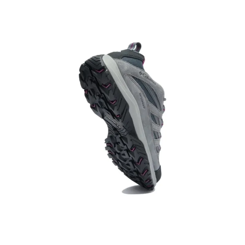 Columbia Crestwood Waterproof And Breathable Low Top Trekking Shoes Women's Gray-4