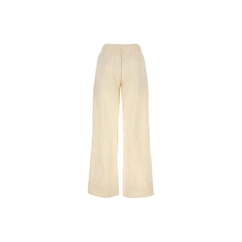 Birkenstock Casual Pants Women's Light Yellow-1