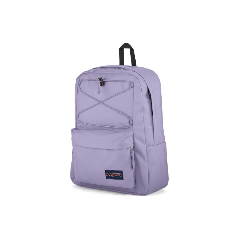 JanSport Recycled Polyester Backpack Unisex Light Purple-1