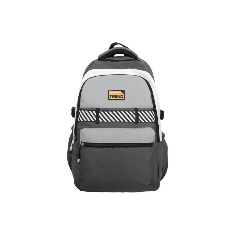 KAKAXI Nylon Backpack Unisex White/Gray/Dark Gray/Black/Dark Blue/Royal Blue-3