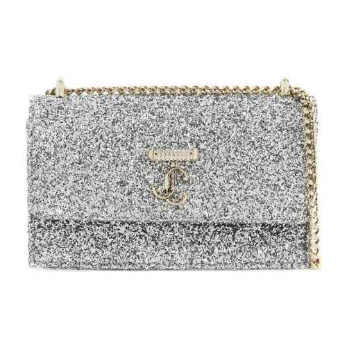 Jimmy Choo Glass Crossbody Bag Shoulder Bag Mini Women's Silver