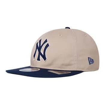 New Era Cotton Baseball Caps Unisex Khaki