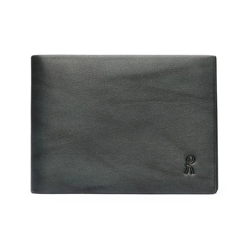 ROBERTA DI CAMERINO Cow Leather Driver's License Case Regular Men's Gray-1