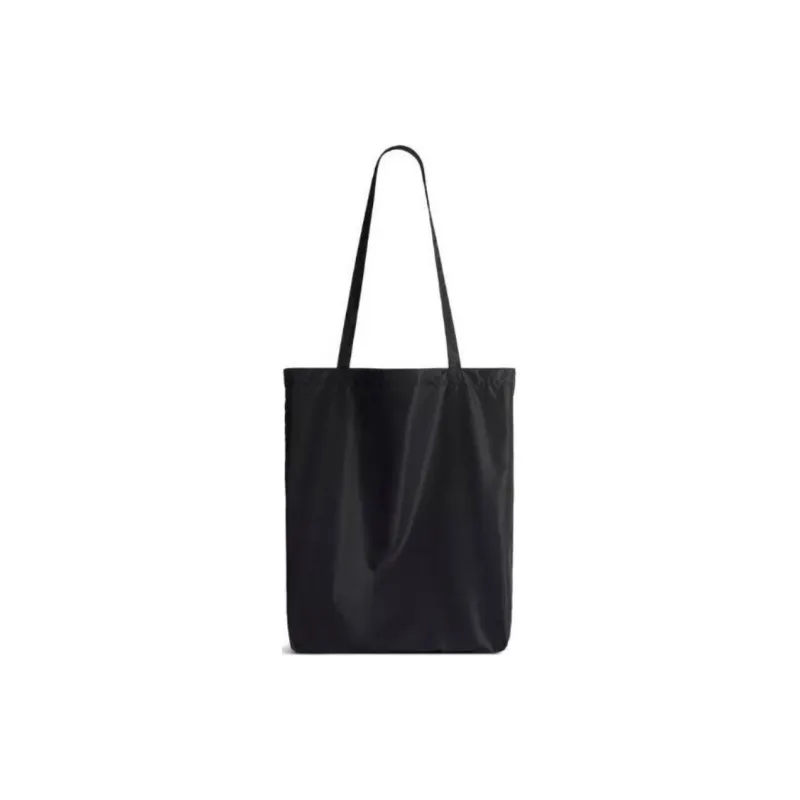 Balenciaga Nylon Tote Bag Shopping Bag Handbag Shoulder Bag Women's Black & Pink-3