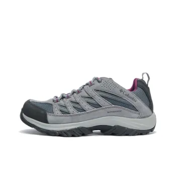 Columbia Crestwood Waterproof And Breathable Low Top Trekking Shoes Women's Gray