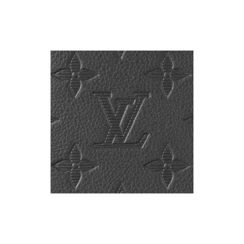 LOUIS VUITTON Brazza Wallet Monogram Shadow Black-4