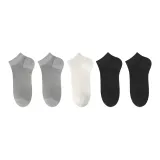 5 Pack (Light Gray 2, Black 2, White 2)