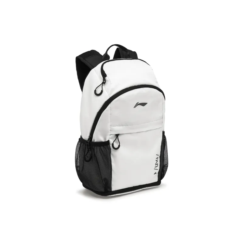 LiNing Polyamide Sports Backpack Regular Unisex White-2