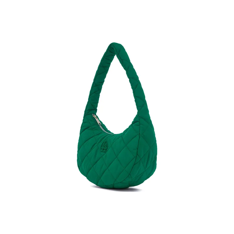 MLB Polyester Cloud Bag Dumpling Bag Shoulder Bag Handbag Shoulder Bag Women's Green-1