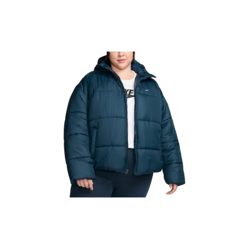 Nike Down Jackets Women's Military Arsenal Marine Blue/White