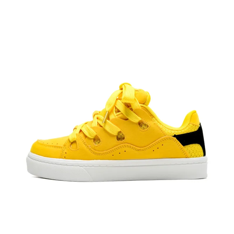 ABCIO Slip Resistant Cushioning Low Top Skateboard Shoes Unisex Alps Candy Color Box Included-1