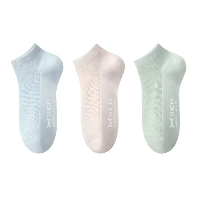 MIIOW Ankle Socks Women's 3 Pack-0
