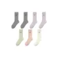 7-Piece Set[Gray 2+Light Purple 2+Light Green+Coral+Ecru]