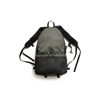 MYBRANDORIGINAL Nylon Backpack Regular Unisex Gray Green Plaid