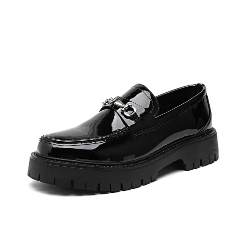 Beidouniao Men's Casual Shoes Men Low Top Black/Army Green
