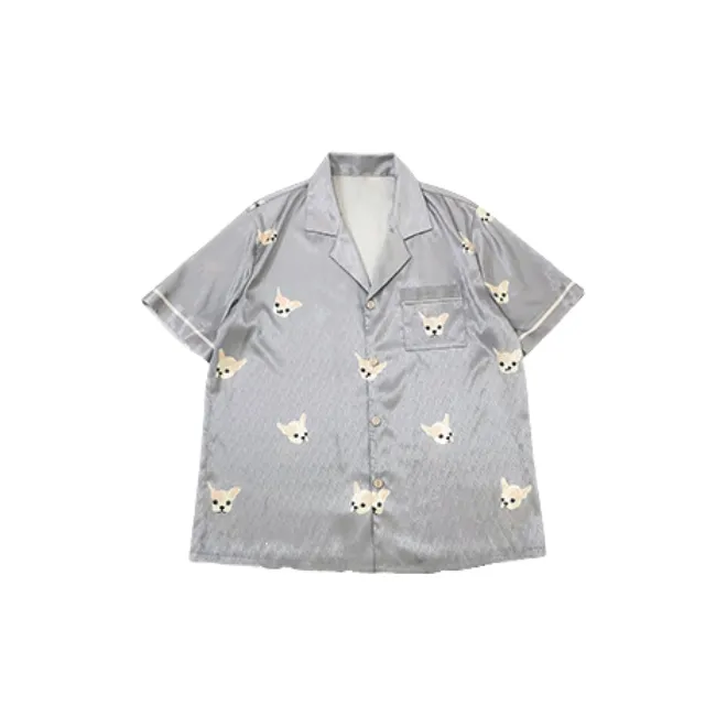 Vine Color Unisex Pajama Sets-5