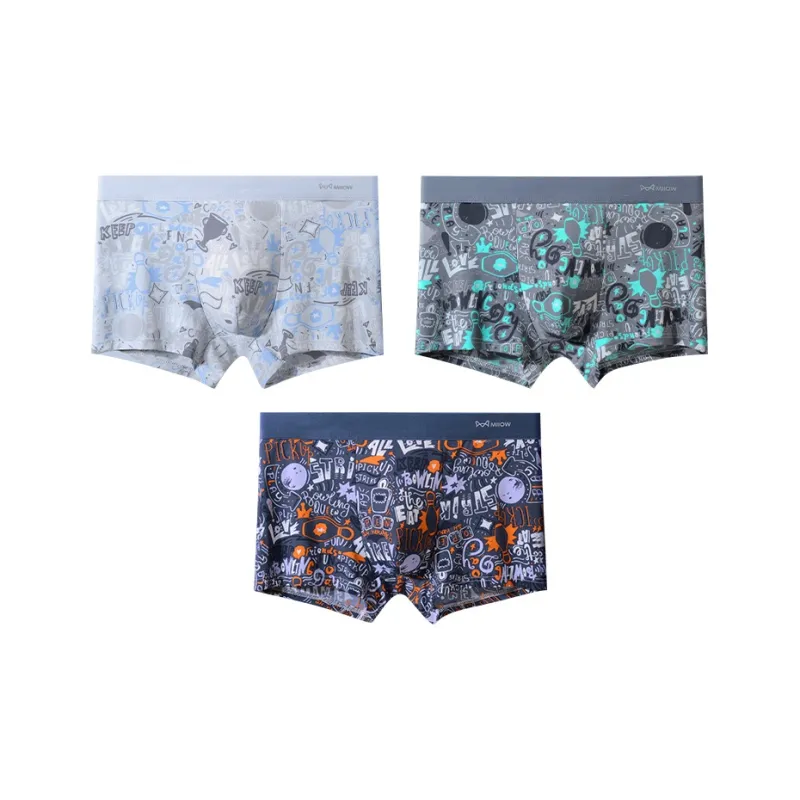 MIIOW Underpants Men's Combo Set-4