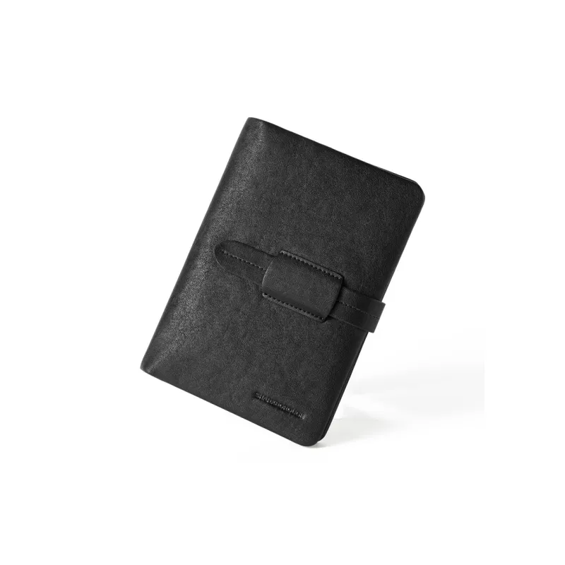 Sharkborough Cow Leather Wallet, Passport Holder, Coin Purse, Card Holder Regular Men's Black-2