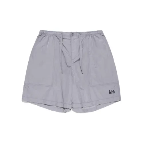 Lee Casual Shorts Men Light Gray