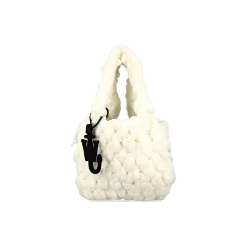 JW Anderson Small Blanket Interwoven Shopper Bag