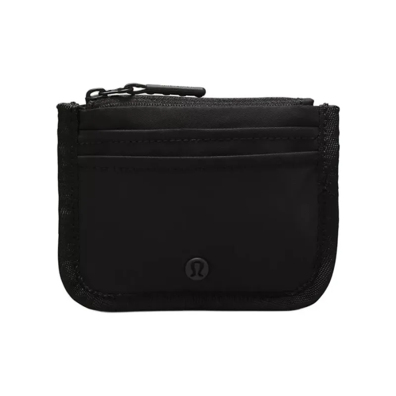 Lululemon Polyester Spandex Card Holder Women's Black-0