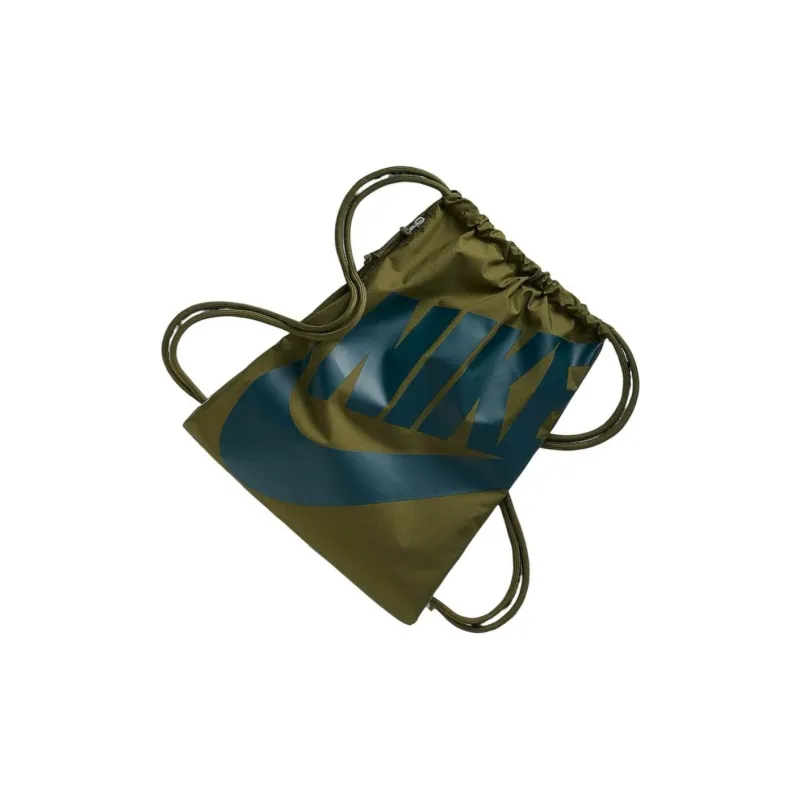Nike Canvas Fabric Backpack Regular Unisex Olive Green-3