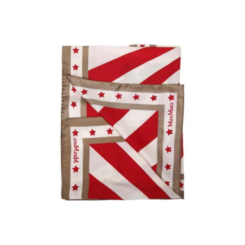 MaxMara Logo Printed Scarf-2