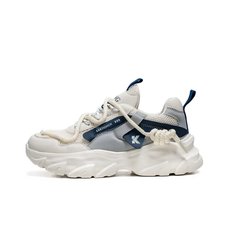 Abango Slip-Resistant Low-Top Chunky Sneakers Men's-5