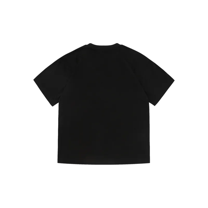 Suamoment Sports Casual Heavyweight Short Sleeved T Shirts Unisex-1
