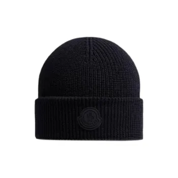 Moncler Logo Patch Beanie