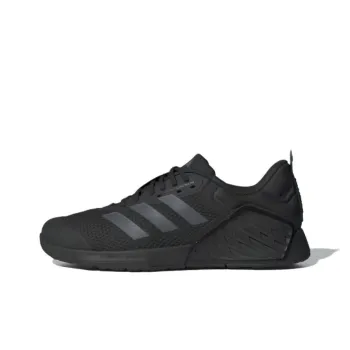 Adidas DROPSET 3 Slip Resistant Low Top Training Shoes Men's Black