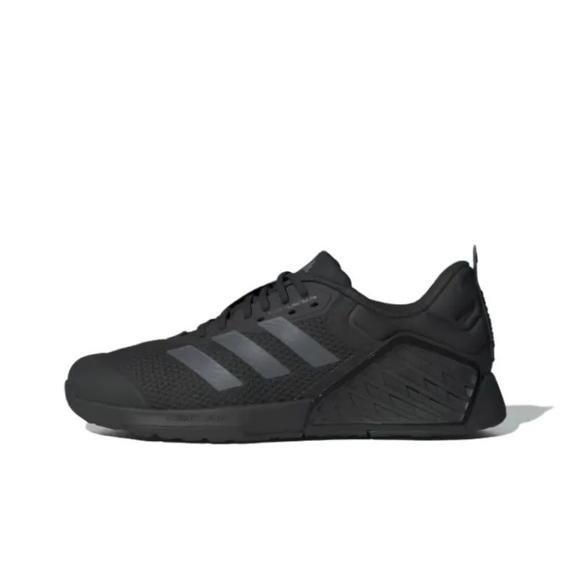 Adidas DROPSET 3 Slip Resistant Low Top Training Shoes Men's Black-0