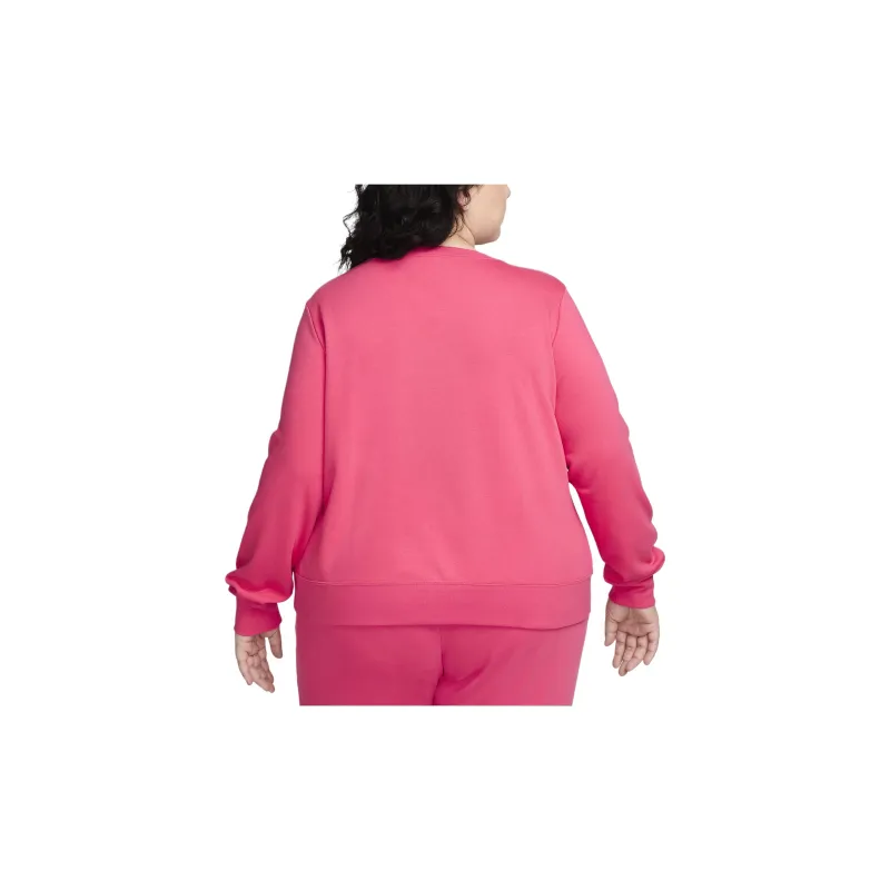 Nike Sportswear Club Fleece Sweatshirt Women's Jade Orchid Pink/White-1