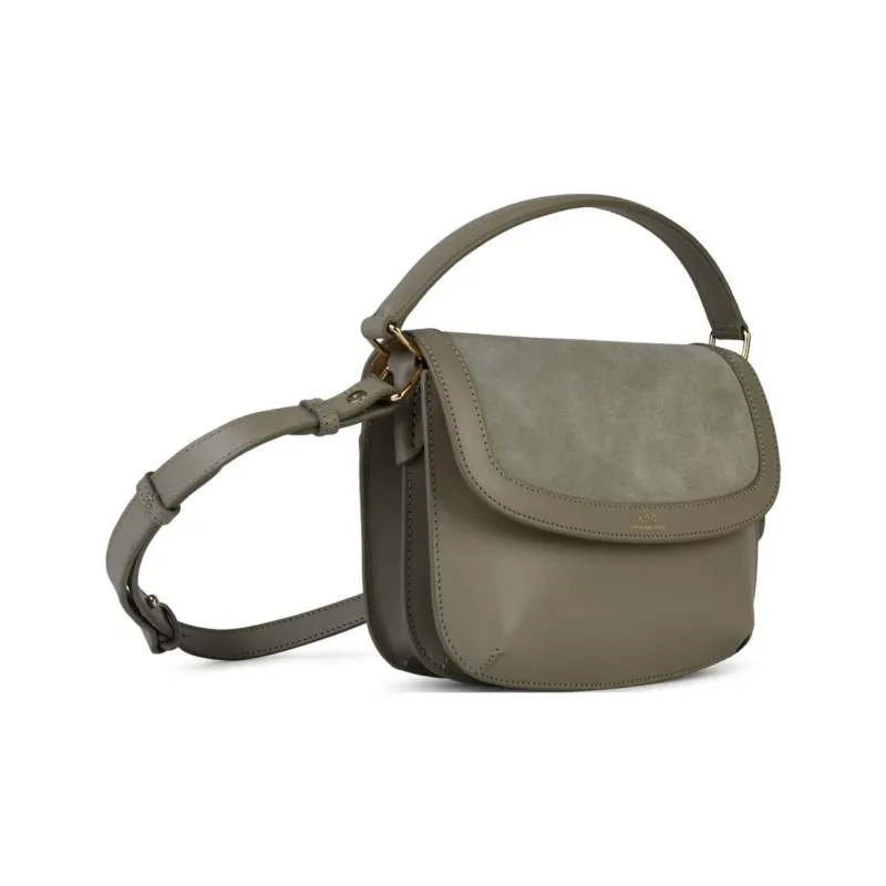 A.P.C Sarah Foldover Top Mini Tote Bag-1