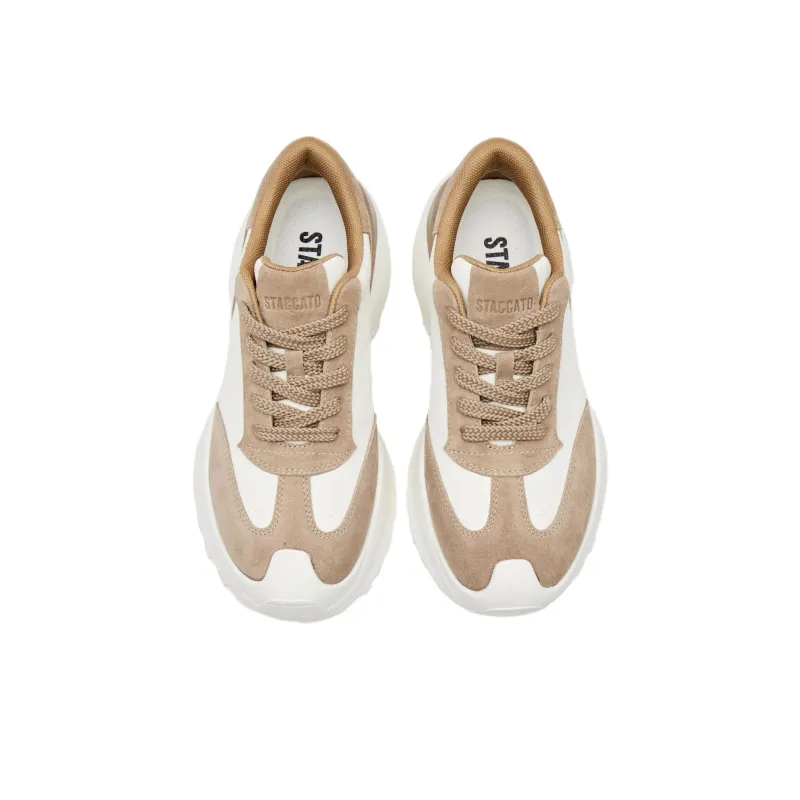 Staccato Abrasion Resistant Low Top Chunky Sneakers Women's-7