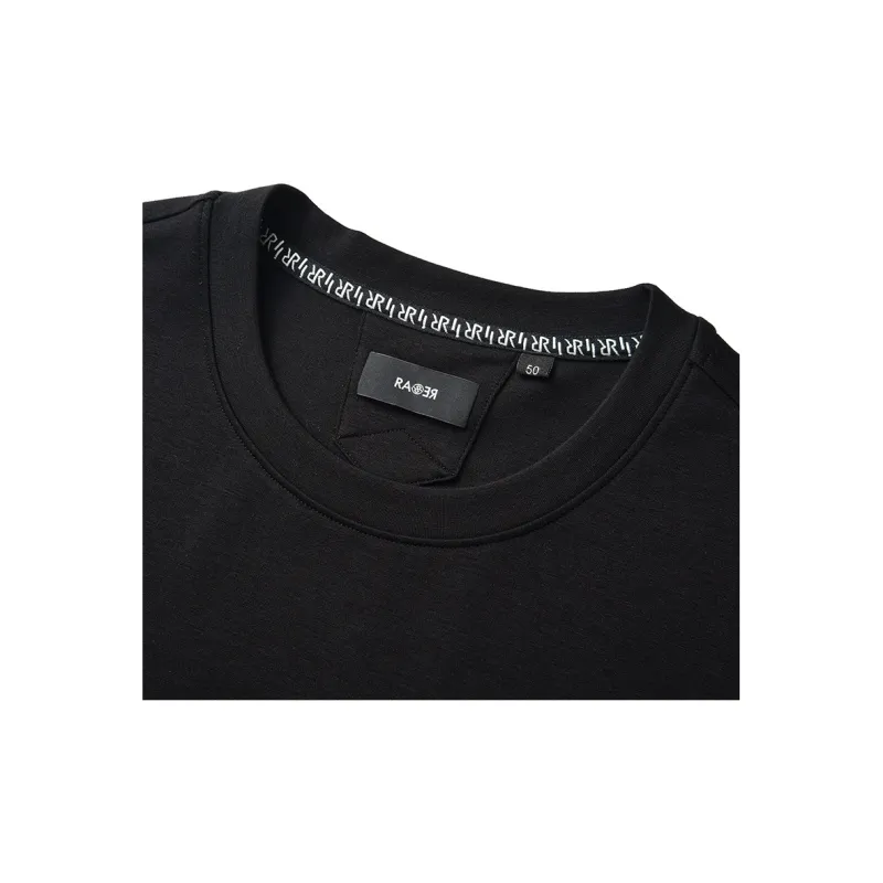 RARE Craft Short Sleeved T Shirts Men's Black-3