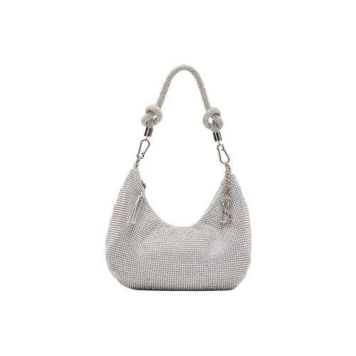 STEVE MADDEN Synthetic Material Handbag Shoulder Bag Women's Silver