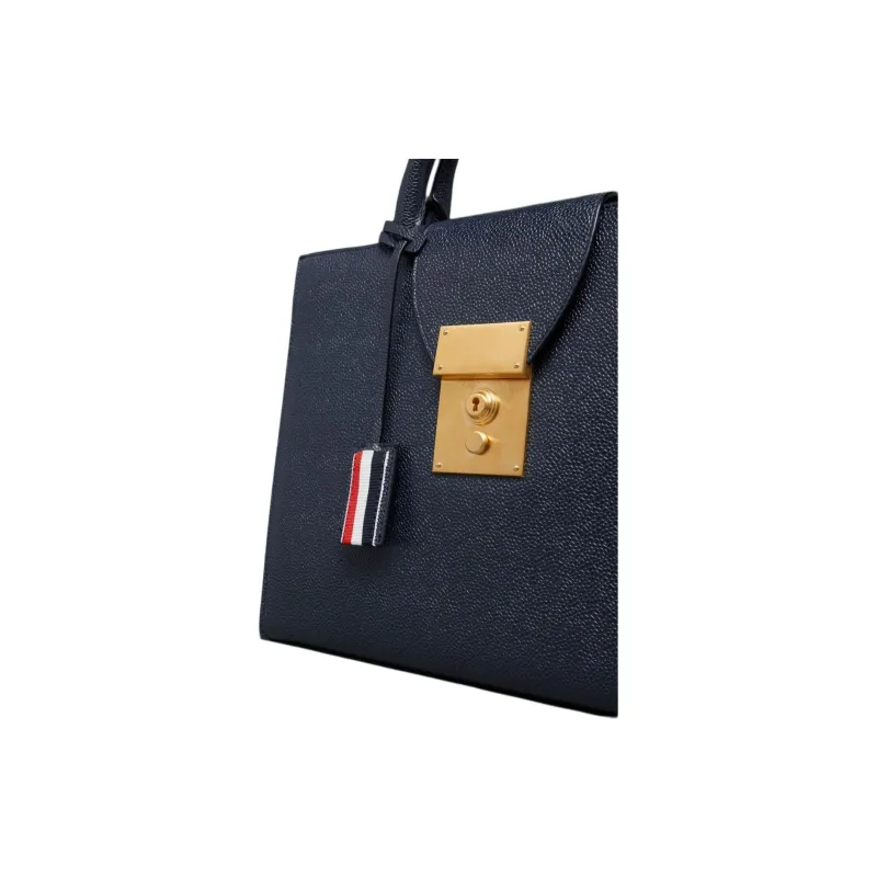 THOM BROWNE Small Mr. Thom Top Handle Bag-4