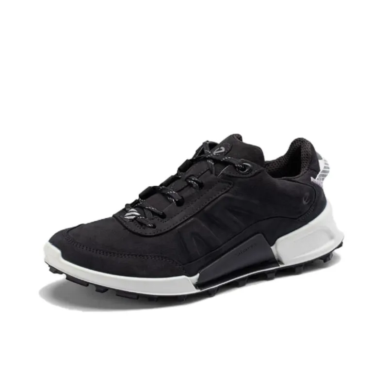 Ecco Low Top Hiking Shoes Women's Black-2