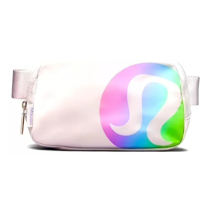 Lululemon Recycled Polyester Sling Bags One Shoulder Crossbody Fanny Pack Regular Unisex White-0