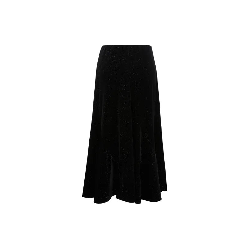 ONLY Denim Long Skirts Women's H1Z Black-1
