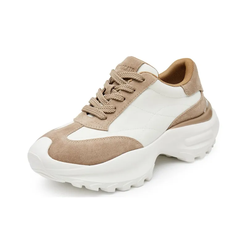 Staccato Abrasion Resistant Low Top Chunky Sneakers Women's-5