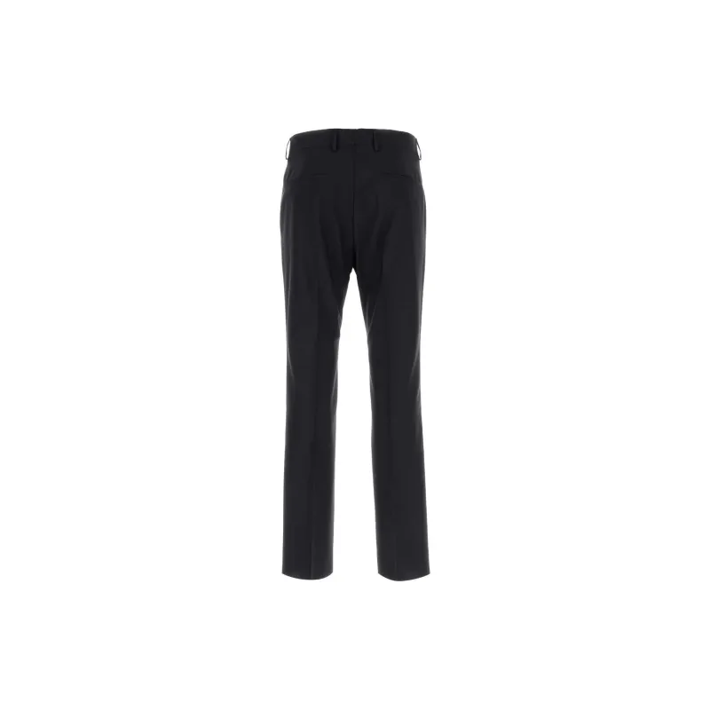 Valentino Pleated Straight Leg Trousers-1