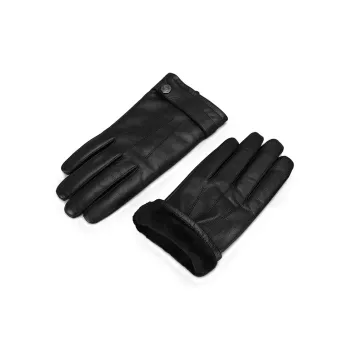 PIERRE CARDIN Goatskin Gloves Men's